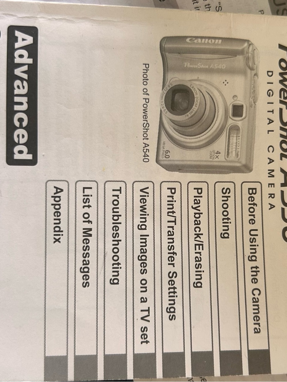 Canon compact camera image in silver and black tones - Picture 4 of 4